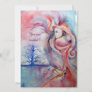 AVALON, Magie en Mysterie zacht roze paars blauw Kaart
