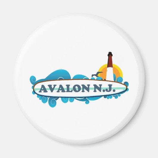 Avalon. Magneet (Voorkant)