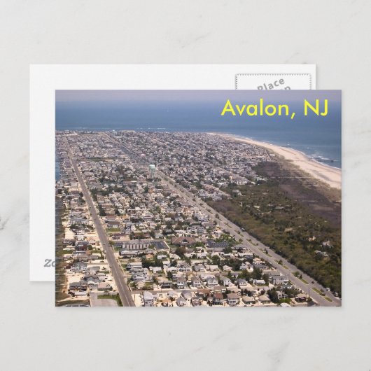 Avalon, NJ Briefkaart (Voorkant / Achterkant)