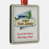 Avalon NJ Metalen Ornament (Rechts)