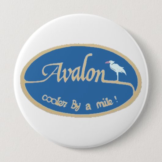 Avalon NJ Ronde Button 4,0 Cm (Voorkant)