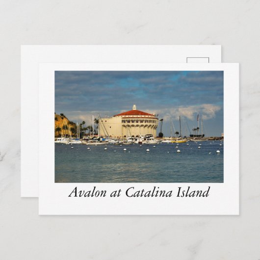 Avalon op Catalina Briefkaart (Voorkant / Achterkant)