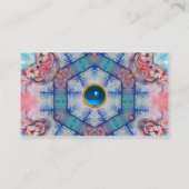 AVALON PSYCHEDELIC, roze gem sapphire pearl Visitekaartje (Achterkant)