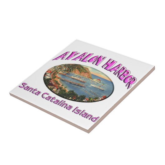 avalon tegeltje (Zijkant)