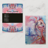 AVALON, zwart Visitekaartje (Voorkant / Achterkant)