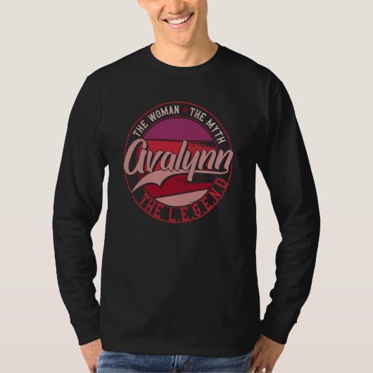 Avalynn de Dame van Mythe de Legende T-shirt (Voorkant)