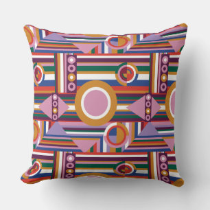 Avant-Garde Bold Retro Geometrisch Sierkussen