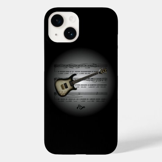 Avant Garde ~ Electric Guitar 02 Case-Mate iPhone Case (Achterkant)