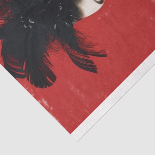 Avant Garde Fantasy Mode Decoupage Tissuepapier (Detail)