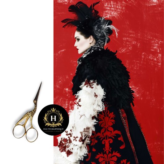 Avant Garde Fantasy Mode Decoupage Tissuepapier