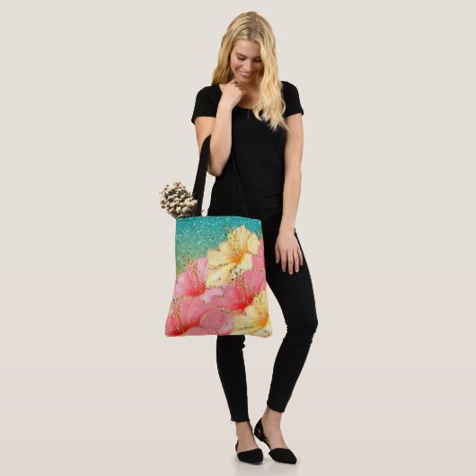 Avant Garde Floral Tas (Op model)