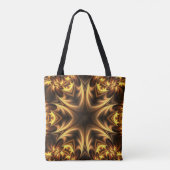 Avant-Garde ~ Gold Russet Black 053 ~ Tote Bag (Achterkant)