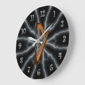 Avant-Garde, Harp Lightening 01 B, Black/Silver ~ Grote Klok (Hoek)