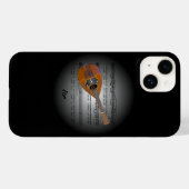 Avant Garde, Mandolin 02 op Wereldbol met plattegr Case-Mate iPhone Case (Achterkant (horizontaal))