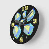 Avant-Garde-minimalistisch effect hedendaags Ronde Klok (Hoek)