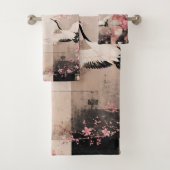 Avant-Garde Sakura & Kraanvogels Harmonie Bad Handdoek (Insitu)