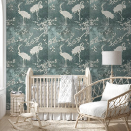 Avant-Garde Sakura & Kraanvogels Harmonie Behang