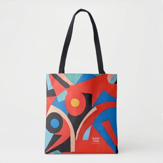 Avant-Garde schilderij Canvas tas (Voorkant)