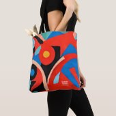 Avant-Garde schilderij Canvas tas (Dichtbij)