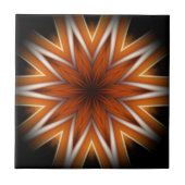Avant-Garde ~ Starburst Russet and Black 0211 ~ Tegeltje (Voorkant)