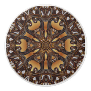 Avant-Garde, Toscane Gold/Russet, Toscane 043-B ~ Keramische Knop