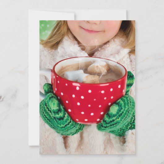 avant-garde wit minimalistische vrolijke kerst fot feestdagenkaart (Achterkant)