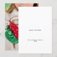 avant-garde wit minimalistische vrolijke kerst fot
