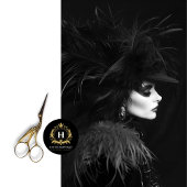 Avant-Garde Zwart-wit Mode Decoupage Tissuepapier