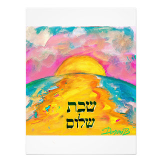 Avant shabbat foto afdruk