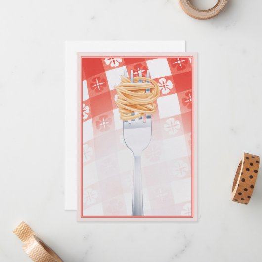 Avanti! © © © notitiekaartje (Voorkant / Achterkant in situ)