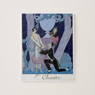 Avarice, 1924 (pochoir print) legpuzzel