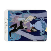 Avarice, 1924 (pochoir print) magneet (Horizontaal)