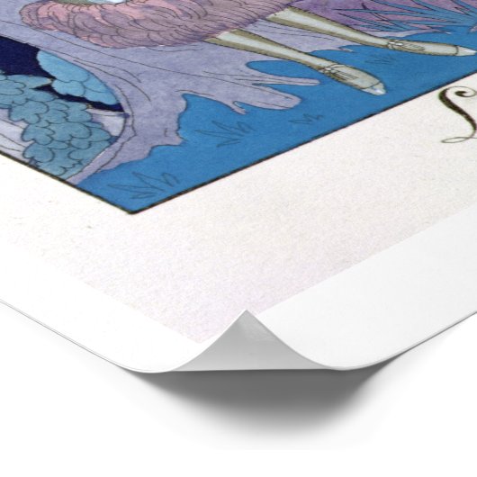 Avarice, 1924 (pochoir print) poster (Hoek)