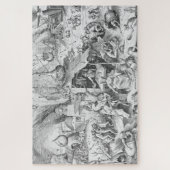 Avarice (Avaritia), de zeven hoofdzonden Legpuzzel (Verticaal)