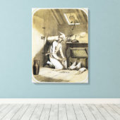 Avarice in de keuken, van een reeks prints de (Insitu (Houten vloer))