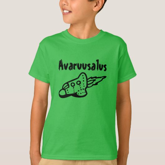 Avaruusalus ruimtevaartuig t-shirt (Voorkant)