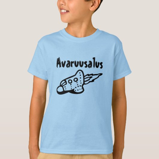 Avaruusalus ruimtevaartuig t-shirt (Voorkant)