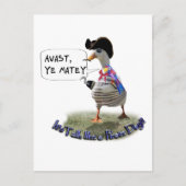 AVAST, MATEY. Het is Pirate Spreaddag Briefkaart (Voorkant)