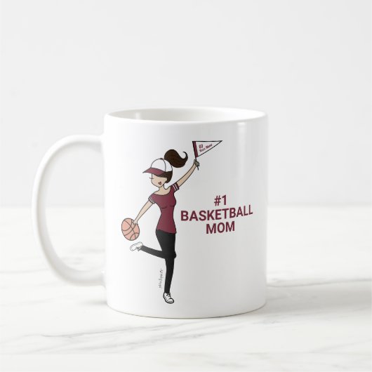 Avatar #1 Basketball Fan Coffee Mok (Links)