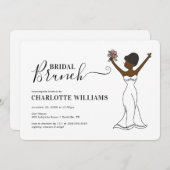  Avatar Bridal Brunch | Korte haas Kaart (Voorkant / Achterkant)