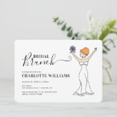  Avatar Bridal Brunch | Korte haas Kaart (Staand voorkant)