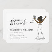  Avatar Bruids Brunch | Haar omhoog Kaart (Voorkant / Achterkant)