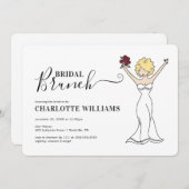  Avatar Bruids Brunch | krullend haar Kaart (Voorkant / Achterkant)