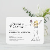  Avatar Bruids Brunch | lang haar Kaart (Staand voorkant)