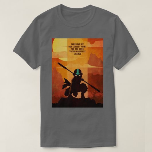 Avatar de laatste 4 t-shirt (Design voorkant)