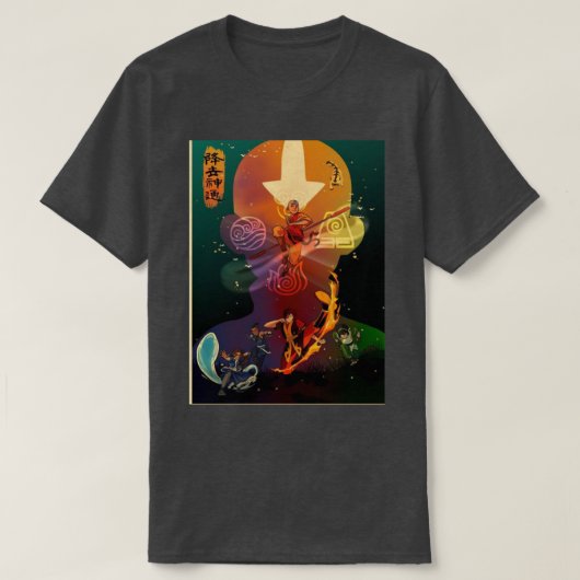 Avatar de laatste 6 t-shirt (Design voorkant)