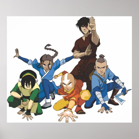 avatar en vriend poster (Voorkant)