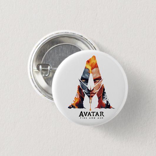 Avatar: Fire and Ash Ronde Button 3,2 Cm (Voorkant /achterkant)