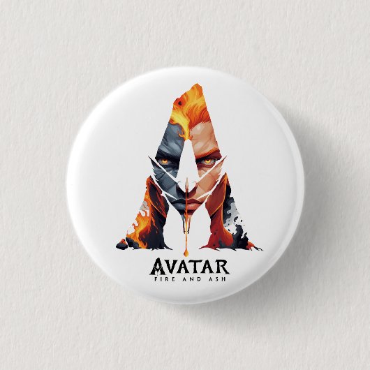 Avatar: Fire and Ash Ronde Button 3,2 Cm (Voorkant)