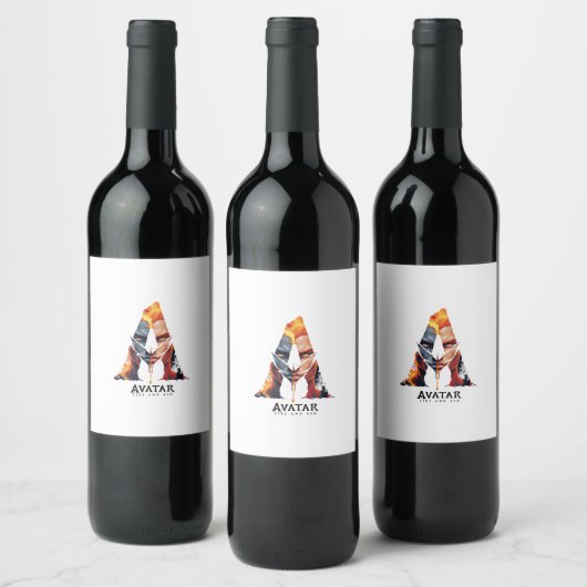 Avatar: Fire and Ash Wijn Etiket (Flessen)